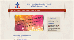 Desktop Screenshot of bellefontainepres.com
